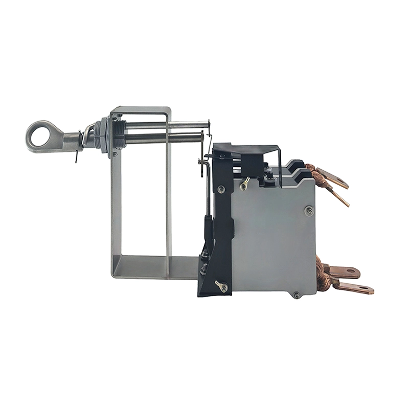 Detalhe do disjuntor subterrâneo / submersível CSP 210A imerso em óleo