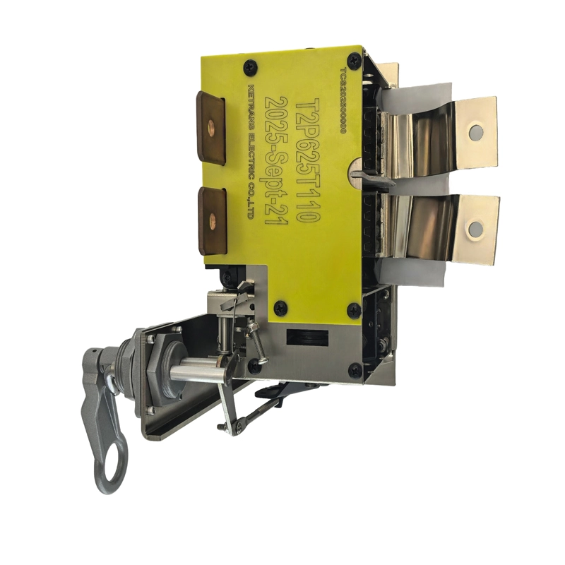Disjuntor monofásico 625A CSP detalhe lateral de 150KVA