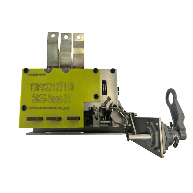 Diagrama superior de fiação do disjuntor imerso em óleo trifásico 2X313A CSP 225KVA